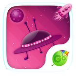 Pink Space Keyboard Theme