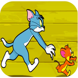 Angry Tom Pursue Runner Jerry