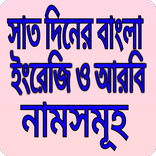 সাত দিনের নাম - The name of seven days