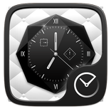 Black and White Go Clock Theme