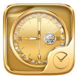 Gold Go Clock Theme