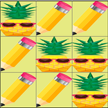 pen vs pineapple tic tac toe