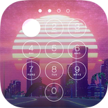 Vaporwave Lock Screen