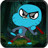 Blue Hero Gum ball