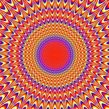 Visual optical illusions