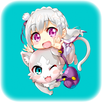 Chibi Emilia Pattern Lockscreen and Wallpaper APK