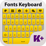 Fonts Keyboard Theme