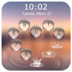 lock screen - water heart APK