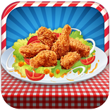 Alitas de pollo de cocina