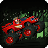 New Blaze Monster Truck Machine Race 2018