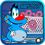 Baby Oggy and Donuts