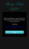 Mens Hair Styler screenshot 4