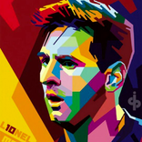 Messi Zipper Lock Screen