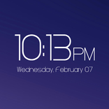 Simple Digital Clock Widget