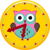 Cute Owl Clock Widget APK