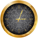 ラグジュアリーゴールド時計ウィジェット APK