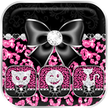 Cute Pink Leopard Theme