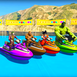 Superhero Jet Ski Ultimate Stunt Driving Simulator