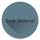 Dark Material theme for LG V20 icon
