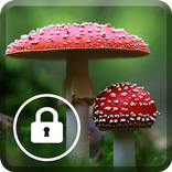 Mushroom Toxic Screen Lock