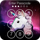 Emoji Unicornio Heart PIN Lock APK