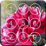 Watercolor Flower Screen Lock