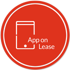 Restaurant mobile app on lease icon