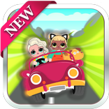 Lol Surprise Eggs racing Dolls