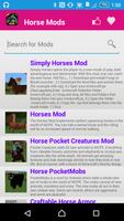 Horse Mod For MCPE' screenshot 1