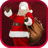 Santa Claus photo montage