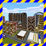 Gold Burg City. MCPE city map!