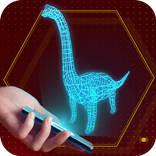 Velociraptor Hologram
