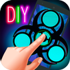 Craft Neon Fidget Spinner DIY APK