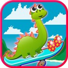 Dino run games icon