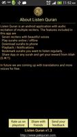 Listen Quran screenshot 5