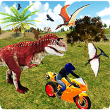 Jurassic Dinosaur Bike Racing
