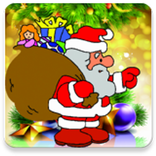 happy santa for kids