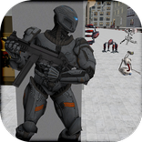 Secret Agent Robot City Battle
