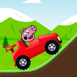 Red Pepa Pig Car