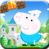 Subway Peppa and Pig running adventures