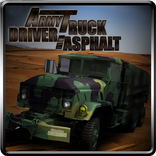 ”Army Truck Driver : asphalt