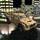 flying helicopter jeep car sim icon