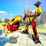 Underwater Shark Robot Hero Warrior Simulator War