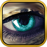 Eye Color Lense Design Art Sticker Photo Editor
