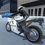 Police City Motorbike Rider