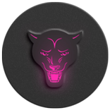 Pink-In-Black - icon pack