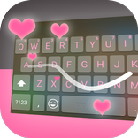 Calm Black & Pink Keyboard