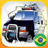 Loucos Carros De Policia Jogo 3D