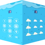 Applock Theme Blue Sky