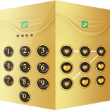 ”Applock Theme Gold